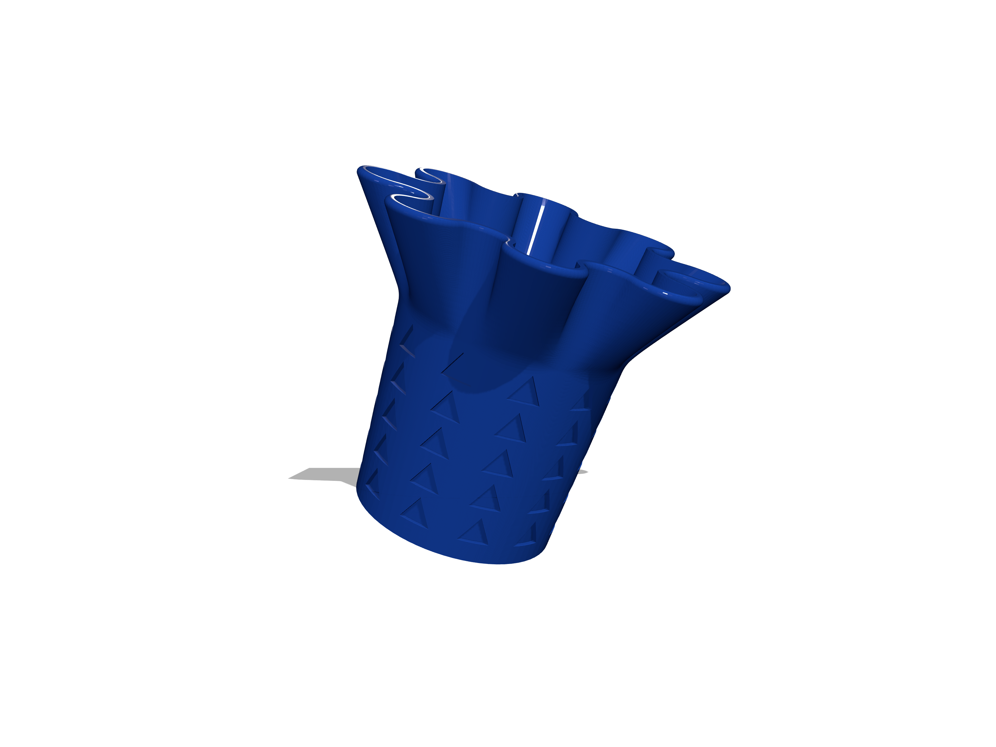 🔺 Triangle Planter Pot – Modern Geometric Design
